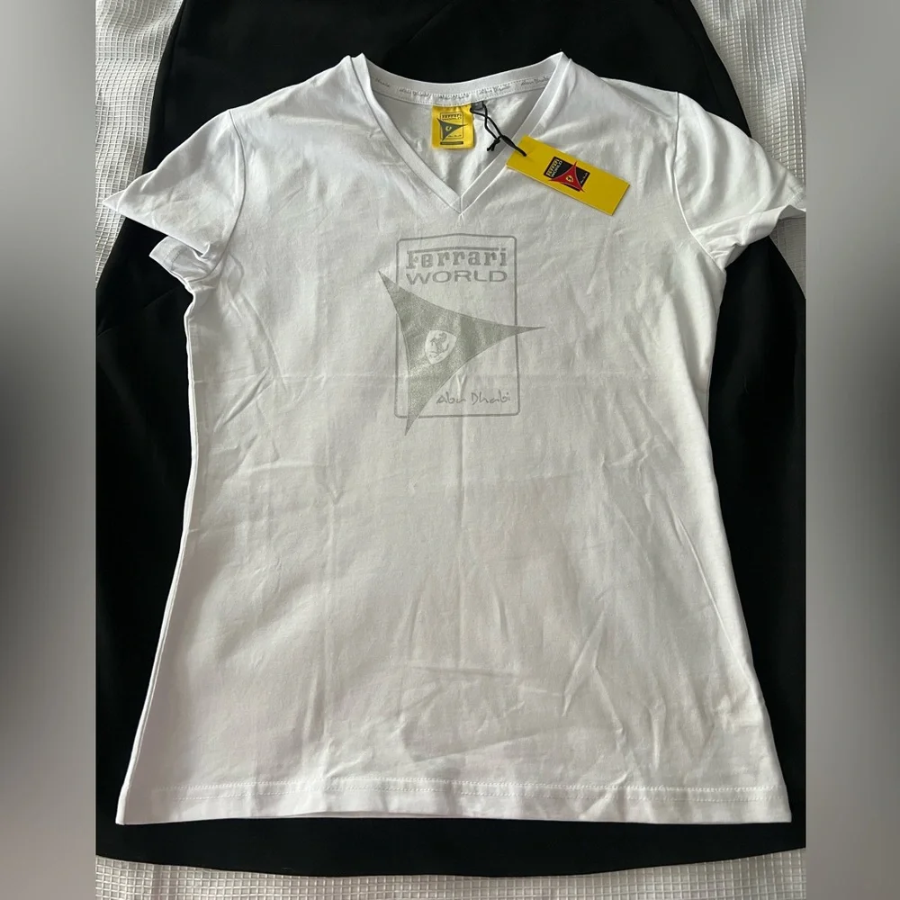 Ferrari World Abu Dhabi Gray T-Shirt - Picture 2 of 6